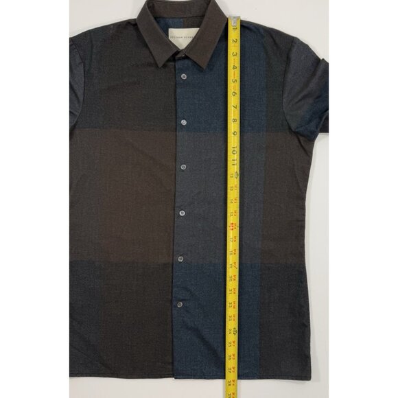 Stephan Schneider Womens Flannel Shirt Sz 3 Large Long Sleeve Button Up Belgium - Picture 8 of 9